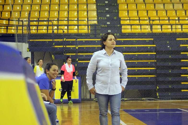Cristina Gimeno, entrenadora del Preconte Telde (Foto TA)